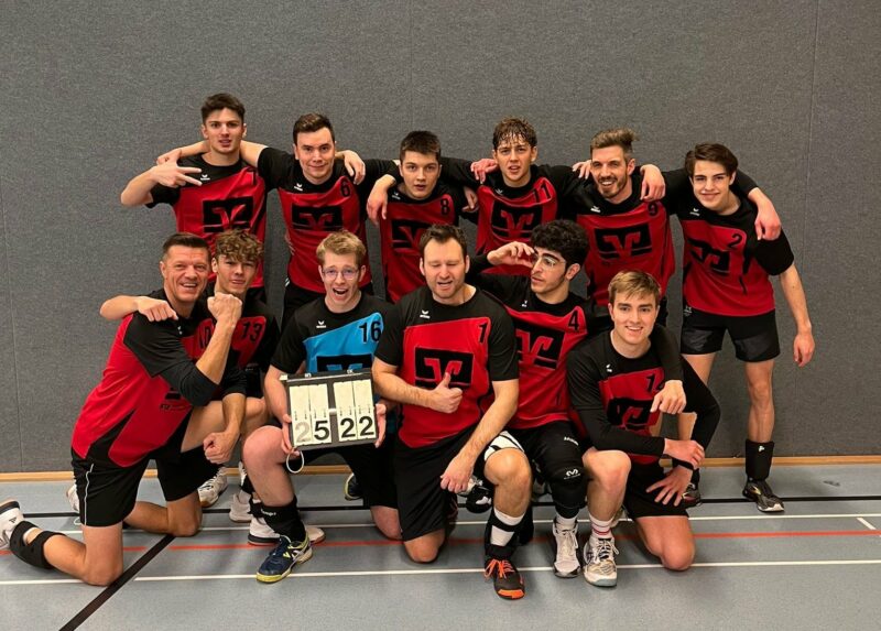 Glückwunsch an die 2. Herren Volleyballmannschaft zum Aufstieg in die Landesliga