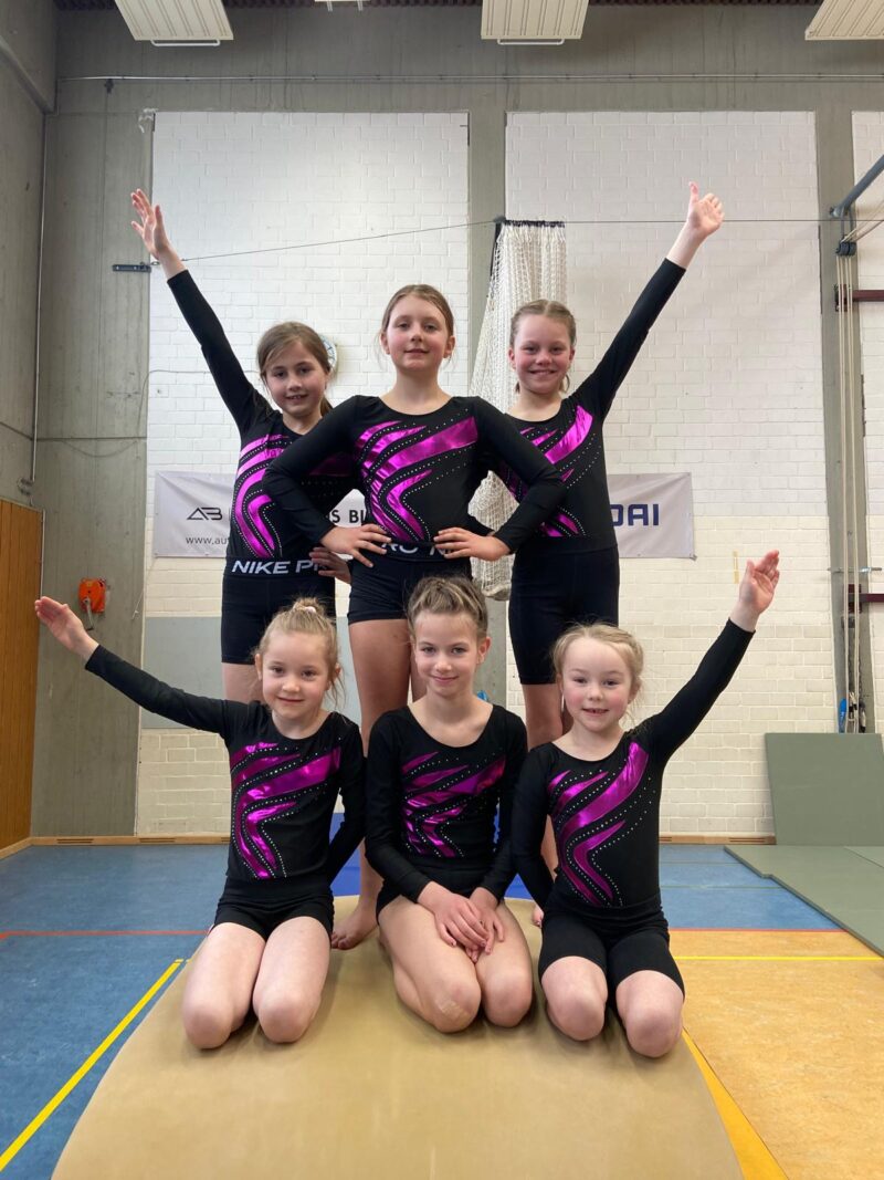 Kleine Turnerinnen ganz groß